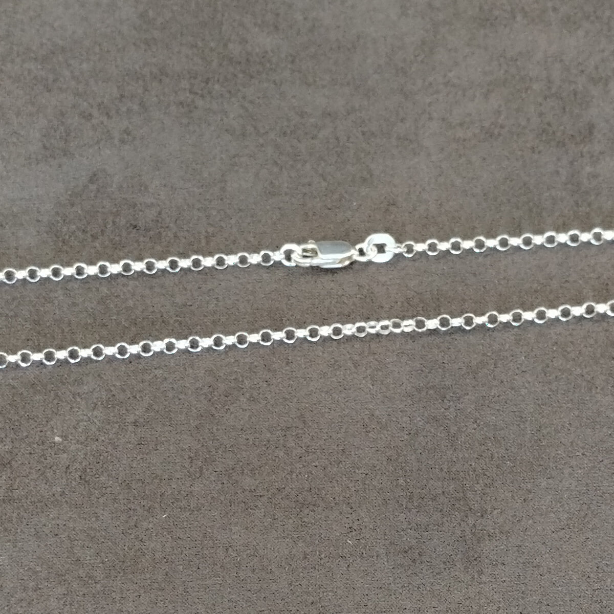 2.3 mm Sterling Silver Rolo Chain - 20 inch length