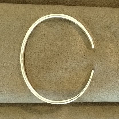 Forged Ripple Bracelet Cuff