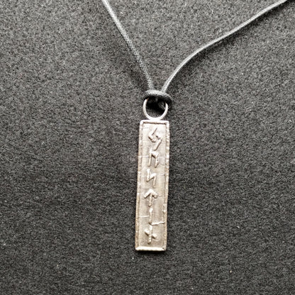 Made-to-Order Runic Name Pendant